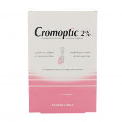 Cromoptic 2 % boîte de 30 récipients unidoses