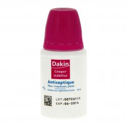 Dakin cooper stabilisé flacon de 60 ml