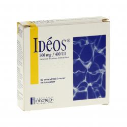 Ideos 500 mg/400 ui 4 tubes de 15 comprimés