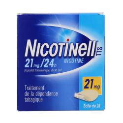 Nicotinell tts 21 mg/24 h boite de 28 patchs boîte de 28 sachets