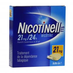 NICOTINELL tts 21 mg/24 h boite de 7 patchs boîte de 7 sachets