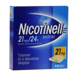 Nicotinell tts 21 mg/24 h boite de 7 patchs boîte de 7 sachets