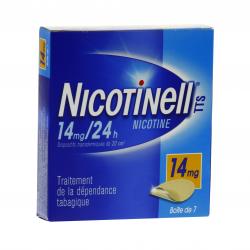 Nicotinell tts 14 mg/24 h boite de 7 patchs boîte de 7 sachets
