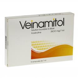 Véinamitol 3500 mg/7 ml boîte de 10 ampoules