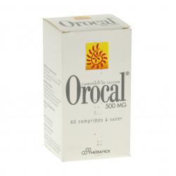 Orocal 500 mg boîte de 60 comprimés