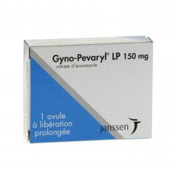 Gyno Pévaryl lp 150 mg boîte de 1 ovule