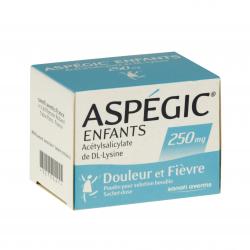 Aspégic enfants 250 boîte de 20 sachets
