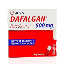 Dafalgan 500 mg boîte de 16 gélules