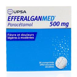 Efferalganmed 500 mg boîte de 16 comprimés effervescents