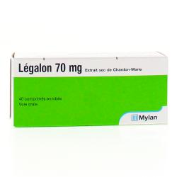 Legalon 70 mg boîte de 40 comprimés