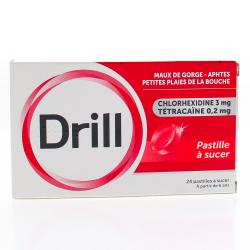 DRILL boîte de 24 pastilles