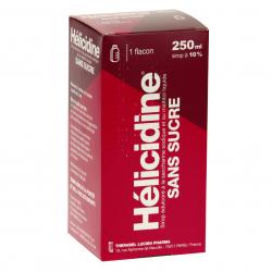 Hélicidine 10 pour cent sans sucre flacon 250ml