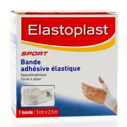 ELASTOPLAST Bande adhésive élastique 2.5 m x 3 cm