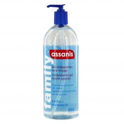 ASSANIS Family gel antibactérien flacon de 980 ml
