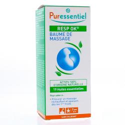 PURESSENTIEL Baume respiratoire aux 19 huiles essentielles tube 50ml