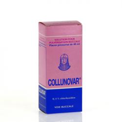Collunovar 0,11 pour cent flacon de 40 ml