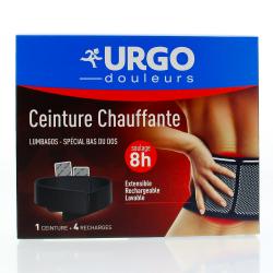 URGO Ceinture chauffante douleurs musculaires + 4 recharges