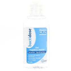 GILBERT Bactidose gel hydroalcoolique flacon 75ml
