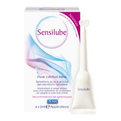 DUREX Sensilube fluide lubrifiant intime 6x5ml