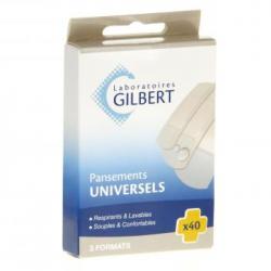 GILBERT Pansements universels x 40