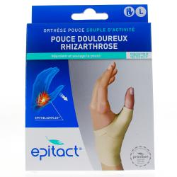 EPITACT Orthèse proprioceptive souple pouce gauche taille L