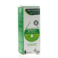 PHYTOSUN Arôms Huile essentielle de Basilic bio flacon 10ml
