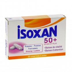 ISOXAN 50+ boîte de 20 comprimés