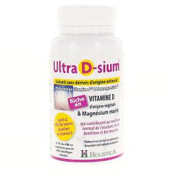 HOLISTICA Ultra D-sium capital osseux pot de 60 gélules