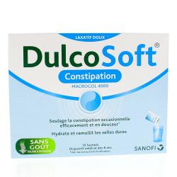 DulcoSoft laxatif doux boîte de 10 sachets