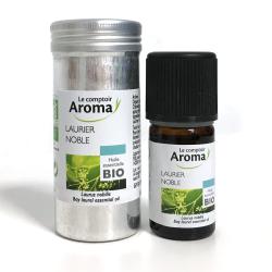 LE COMPTOIR AROMA Huile essentielle laurier noble flacon 5 ml