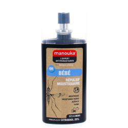 MANOUKA Bébé spray moustiquaire flacon spray 75ml