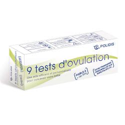 POLIDIS Tests d'ovulation boîte de 9 unités