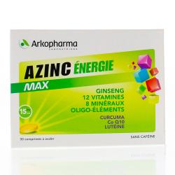 ARKOPHARMA Azinc énergie max boîte de 30 comprimés