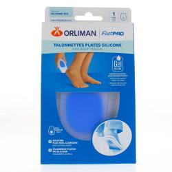 FEETPAD Talonnettes plates silicone 1 paire