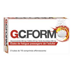 GCForm boîte 30 comprimés effervescents