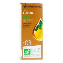 ARKOPHARMA Arkoessentiel - Huile essentielle de Citron N°03 Bio flacon 10ml