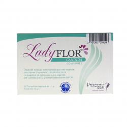 LADY FLOR Candida comprimés vaginaux 10 x 1,3g