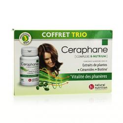 NATURAL NUTRITION Ceraphane lot de 3 x 30 capsules