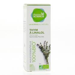 PHARMASCIENCE Huile essentielle de Thym à Linalol bio flacon 5 ml