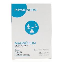 PHYSIONORM Magnesium 60 cp + 30 gél