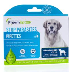 PHARMUP VETO Stop parasites Grands chiens 6 pipettes