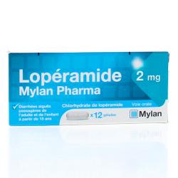 MYLAN Loperamide 2mg 12 gélules