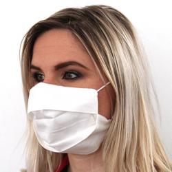 FLAY MODE Masque tissu 10 lavages blanc - enfant
