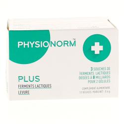 IMMUBIO Physionorm Plus 12 gélules