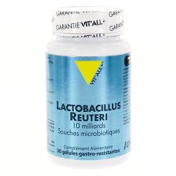 VIT'ALL+ Lactobacillus Reuteri 10 milliards souches microbiotiques 30 gélules