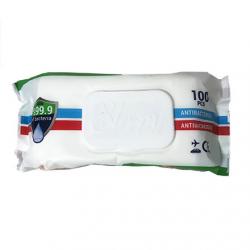 SLEEPY Lingettes antibactériennes pochette de 100 lingettes