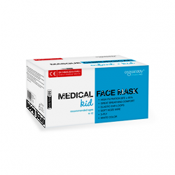 ORGAKIDDY Masques chirurgicaux pour enfants boîte de 50