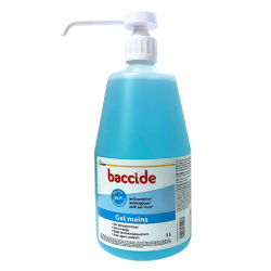 COOPER Baccide gel mains hydroalcoolique flacon pompe 1l
