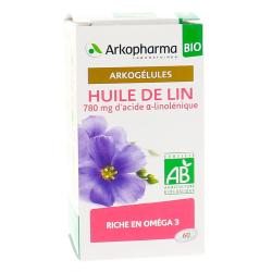ARKOPHARMA Arkogélules - Huile de Lin Bio 60 capsules