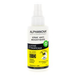 ALPHANOVA Santé - Spray anti moustiques flacon 75ml
